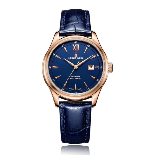 The Art of Elegance: Dual-Tone Ladies Time piece